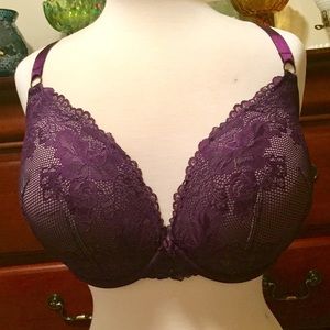 🆕Torrid 48D Lace Push Up Plunge Bra